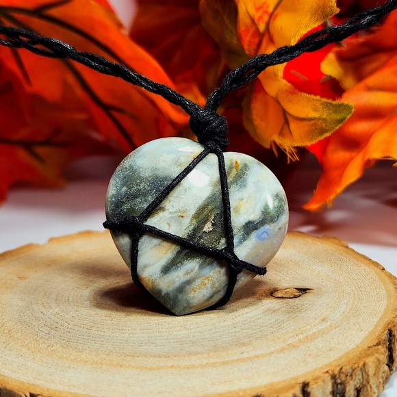 Hand Crafted Jewelry - Ocean Jasper Necklace